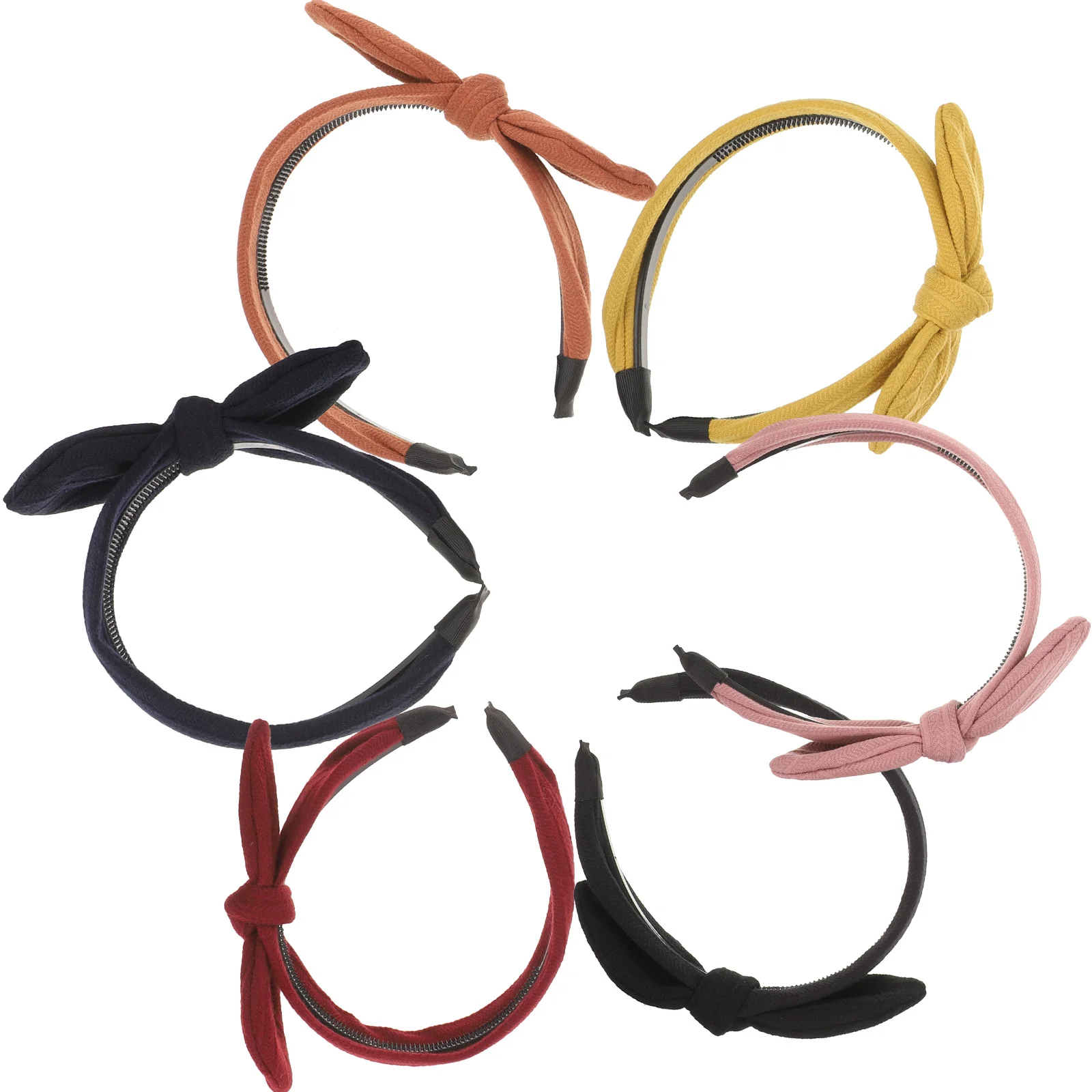 6pcs Bunny Ear Bow Knot Women Knotted Headbands Girls Accessories Black Bow Headbands For Women Adult Travel Gifts
6pcs Bunny Ear Bow Knot Women Knotted Headbands Girls Accessories Black Bow Headbands For Women Adult Travel Gifts