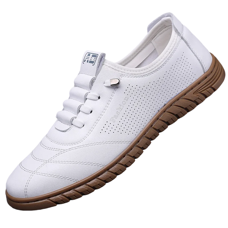 Men's casual shoes, breathable and lightweight, summer non-slip walking shoes, suitable for work commuting
Men's casual shoes, breathable and lightweight, summer non-slip walking shoes, suitable for work commuting