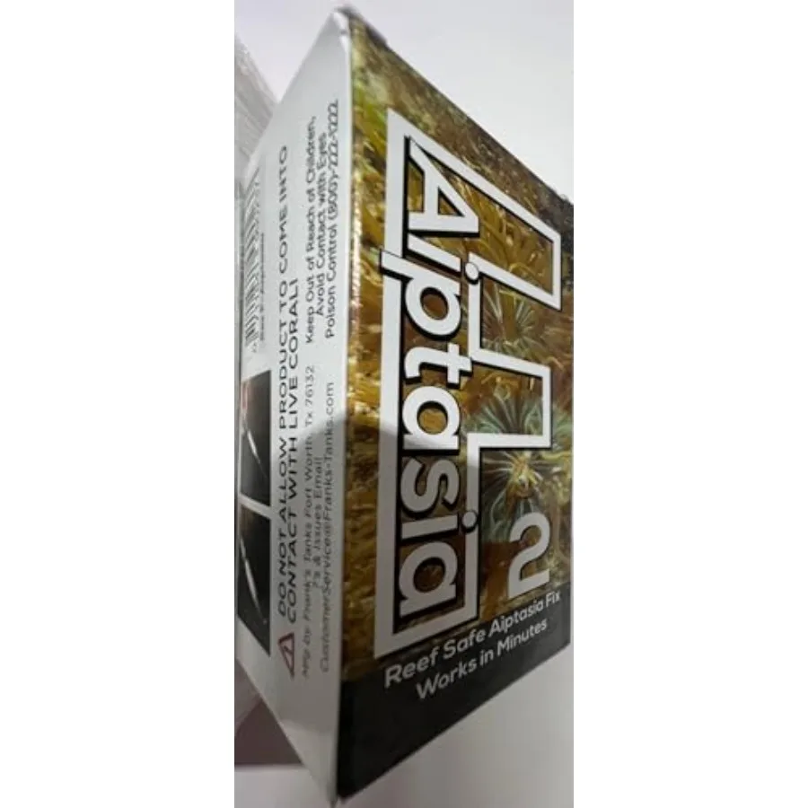 Frank's Aquarium Products F AIPTASIA and MAJANO Saltwater Aquarium Last Food Bottle
Frank's Aquarium Products F AIPTASIA and MAJANO Saltwater Aquarium Last Food Bottle