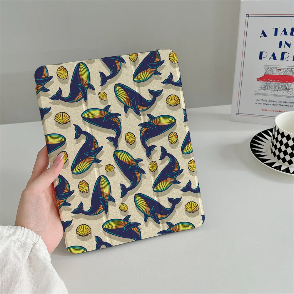Новый чехол для iPad Cute Shell Dolphin для iPad 11 Pro 11 дюймов Air 2025 iPad Air 5/4 10,9 10,2 9,7, защитный чехол для планшетного ПК
Новый чехол для iPad Cute Shell Dolphin для iPad 11 Pro 11 дюймов Air 2025 iPad Air 5/4 10,9 10,2 9,7, защитный чехол для планшетного ПК