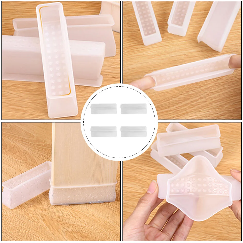4 Pcs Anti-slip Bed Feet Protectors Furniture Mat Vibration Reduction Noise Control Silica Gel Pad Sturdy Durable Home Decor
4 Pcs Anti-slip Bed Feet Protectors Furniture Mat Vibration Reduction Noise Control Silica Gel Pad Sturdy Durable Home Decor