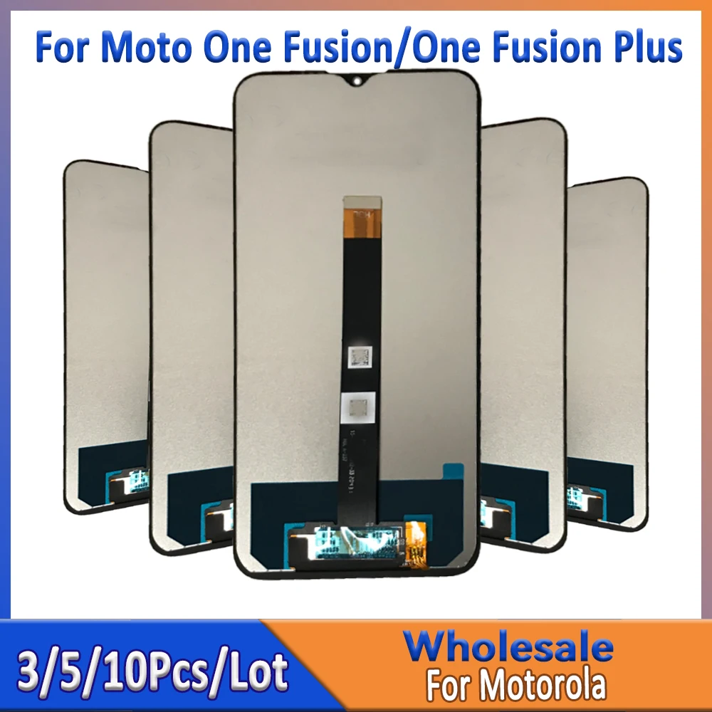 For Motorola One Fusion Plus For Moto One Fusion Screen LCD Display 3/5/10 Pack Lot - Choose Your Quantity For Replacement
For Motorola One Fusion Plus For Moto One Fusion Screen LCD Display 3/5/10 Pack Lot - Choose Your Quantity For Replacement