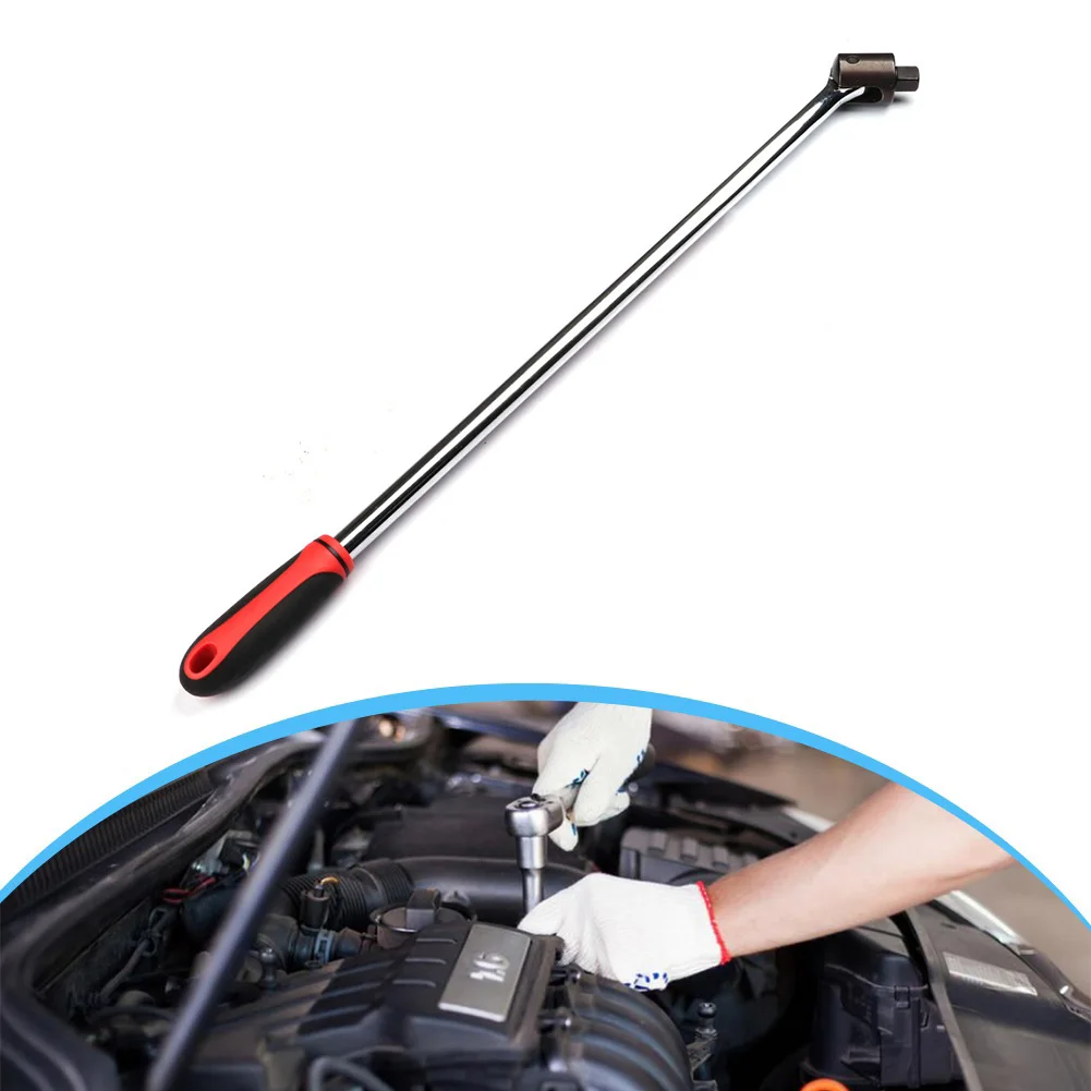Flexible 24inch Ratchet Handle Socket Wrench with 12inch Adapter Suitable for Home and Professional For Repairs
Flexible 24inch Ratchet Handle Socket Wrench with 12inch Adapter Suitable for Home and Professional For Repairs