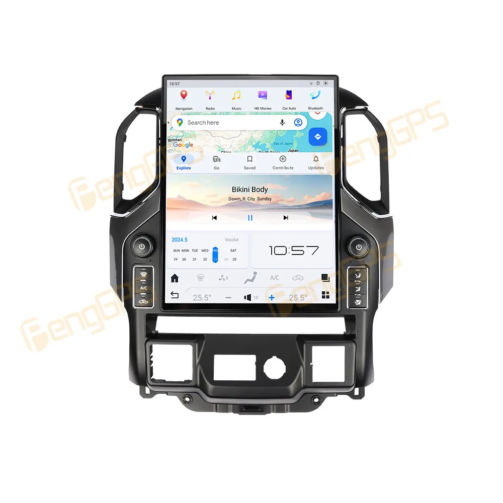 Склад в США 15,6-дюймовый автомобильный радиоприемник с вертикальным экраном Android 13, для Chevrolet Sorod Silverado GMC Sierra 2019-2021, GPS Navi, авто стерео
Склад в США 15,6-дюймовый автомобильный радиоприемник с вертикальным экраном Android 13, для Chevrolet Sorod Silverado GMC Sierra 2019-2021, GPS Navi, авто стерео