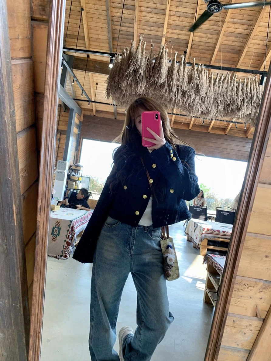 Sle ort Пальто Женский дизайн Sensation Универсальный топ для похудения на пуговицах Прямой крой Полиэфирная ткань Faionable S...
Sle ort Пальто Женский дизайн Sensation Универсальный топ для похудения на пуговицах Прямой крой Полиэфирная ткань Faionable S...