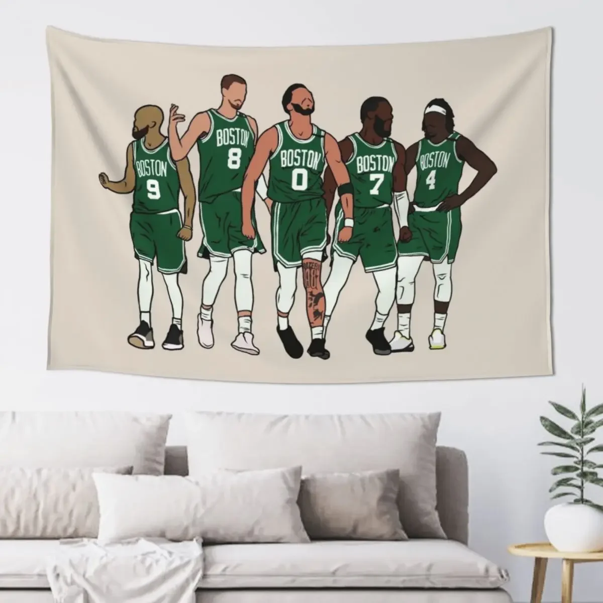 D White, KP, Jrue & The Jays Tapestry Room Decorations Aesthetics Decorative Paintings Kawaii Room Decor Tapestry
D White, KP, Jrue & The Jays Tapestry Room Decorations Aesthetics Decorative Paintings Kawaii Room Decor Tapestry