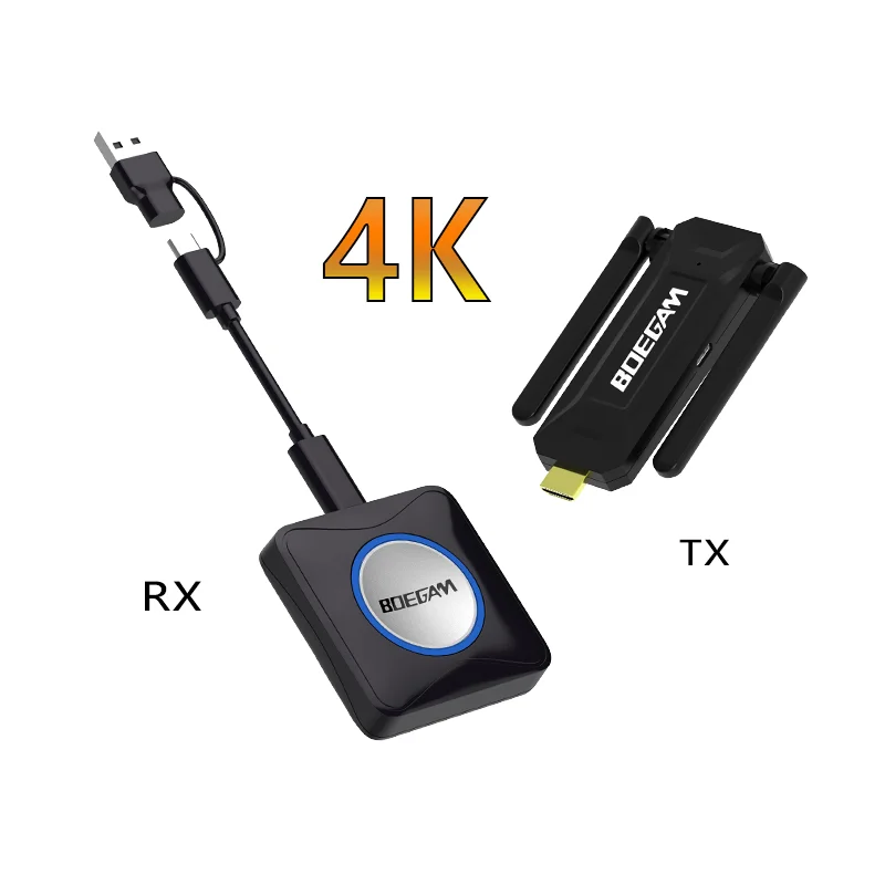 Best Low Latency Wireless Receiver With USB-C/USB-A Transmitter 4K 60Hz Screen Sharing 50m Plug And Play Miracast AirPlay
Best Low Latency Wireless Receiver With USB-C/USB-A Transmitter 4K 60Hz Screen Sharing 50m Plug And Play Miracast AirPlay