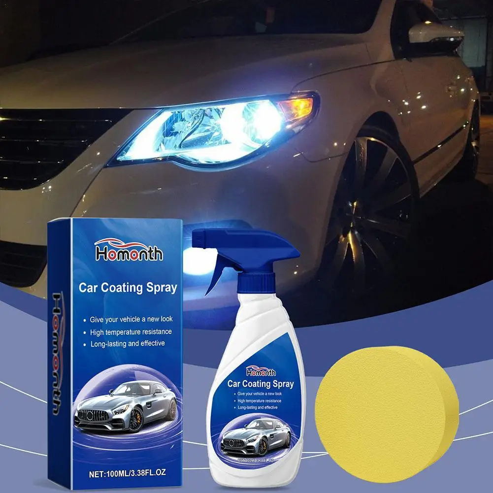 100ml Car Ceramic Coating Spray Quick Nano-Coating Wax Car Paint Care Cr Ystal Plating Agent Car Cleaning Accessories
100ml Car Ceramic Coating Spray Quick Nano-Coating Wax Car Paint Care Cr Ystal Plating Agent Car Cleaning Accessories