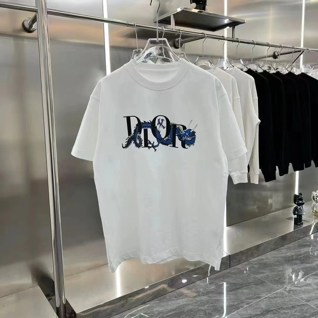 Summer new fashion brand letter print limited round neck casual short-sleeved unisex pure cotton loose T-shirt top
Summer new fashion brand letter print limited round neck casual short-sleeved unisex pure cotton loose T-shirt top