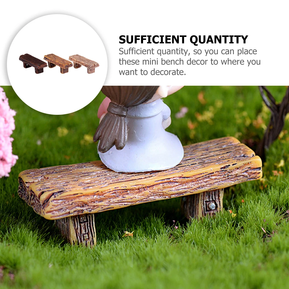 3pcs Resin Miniature Benches Durable Garden Stools Cute Bench Models For Home Office Outdoor Decor Kids Mini House Accessories
3pcs Resin Miniature Benches Durable Garden Stools Cute Bench Models For Home Office Outdoor Decor Kids Mini House Accessories