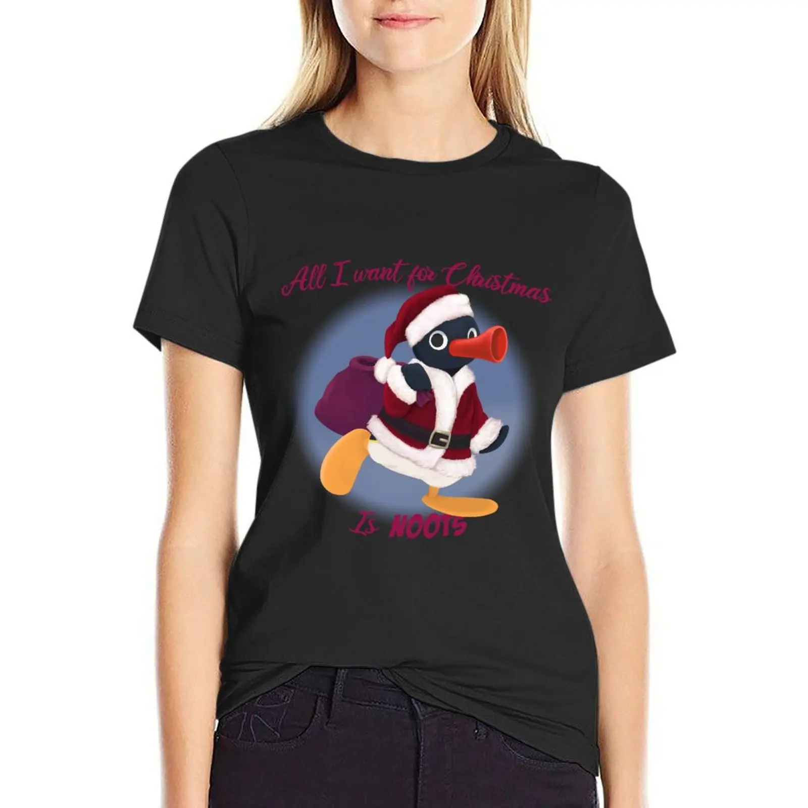 Christmas Noots T-Shirt plus size tops Aesthetic clothing funnys summer clothes for Women
Christmas Noots T-Shirt plus size tops Aesthetic clothing funnys summer clothes for Women
