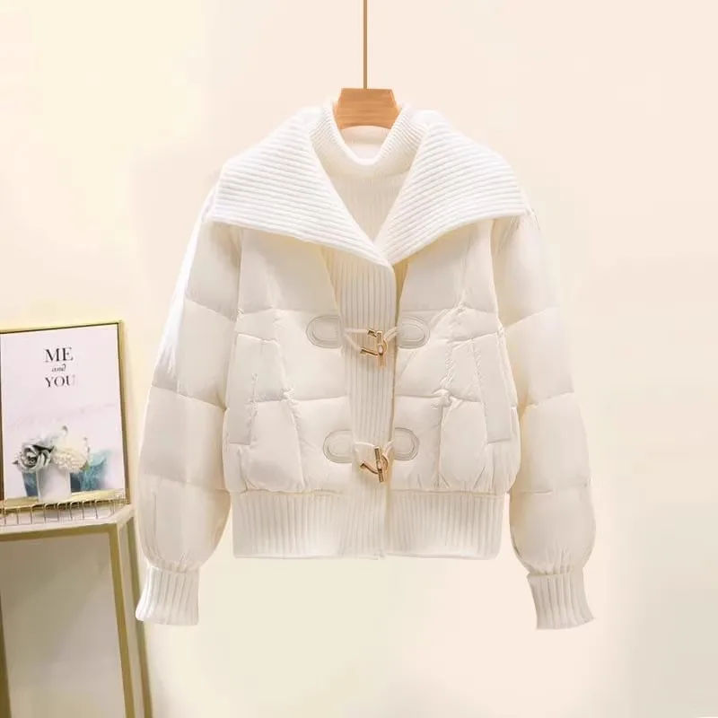 Warm Cotton Parka Coat Women's Fall Winter New Sle Top Bread Sle Korean System Fem Korean Version Long Sve Coat
Warm Cotton Parka Coat Women's Fall Winter New Sle Top Bread Sle Korean System Fem Korean Version Long Sve Coat