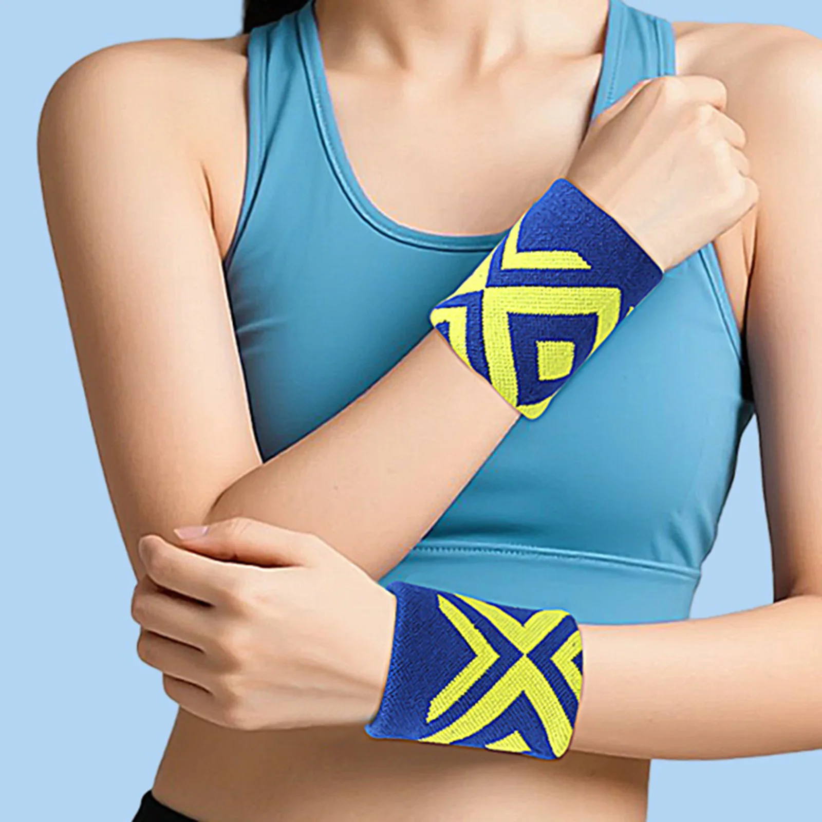 1/2pcs Sports Wristband Breathable Sweat Absorbing Pressure Wristband For Running Ball Games Cycling Fitness Sports Protect Wear
1/2pcs Sports Wristband Breathable Sweat Absorbing Pressure Wristband For Running Ball Games Cycling Fitness Sports Protect Wear