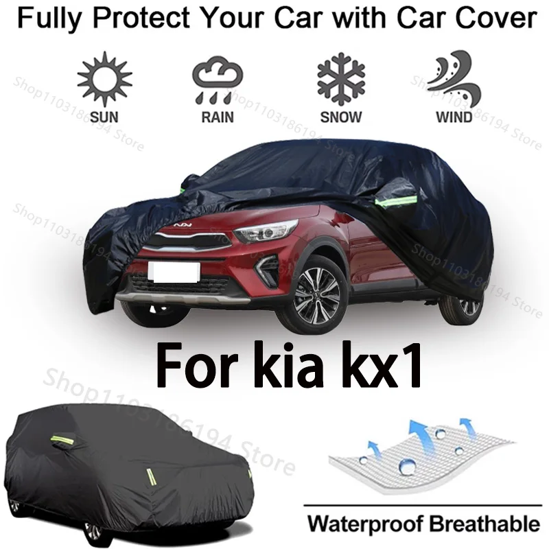 Full Car Cover For Kia KX1 Outdoor Protective Gear-Snowproof, Sunshield, Waterproof and Dustproof Automobile Accessories
Full Car Cover For Kia KX1 Outdoor Protective Gear-Snowproof, Sunshield, Waterproof and Dustproof Automobile Accessories