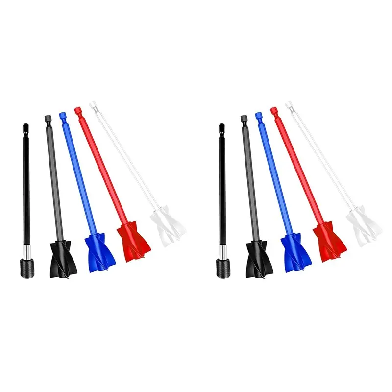 ABUI-Pack Of 8 Reusable Paint Mixer, 1/4 Drill Epoxy Resin Mixing Paddle, Epoxy Resin Stirrer, Epoxy Stirrer Attachment
ABUI-Pack Of 8 Reusable Paint Mixer, 1/4 Drill Epoxy Resin Mixing Paddle, Epoxy Resin Stirrer, Epoxy Stirrer Attachment