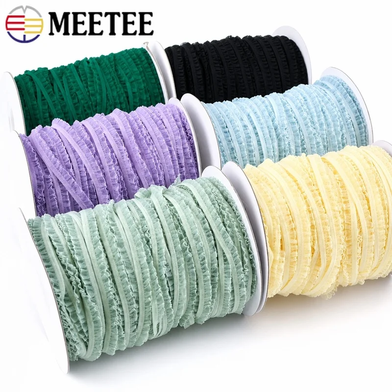 20/40M 6mm Elastic Bands Stretch Lace Ribbon for Clothes Trimming Laces Hair Band Garment Decor Ribbons DIY Sewing Accessories
20/40M 6mm Elastic Bands Stretch Lace Ribbon for Clothes Trimming Laces Hair Band Garment Decor Ribbons DIY Sewing Accessories