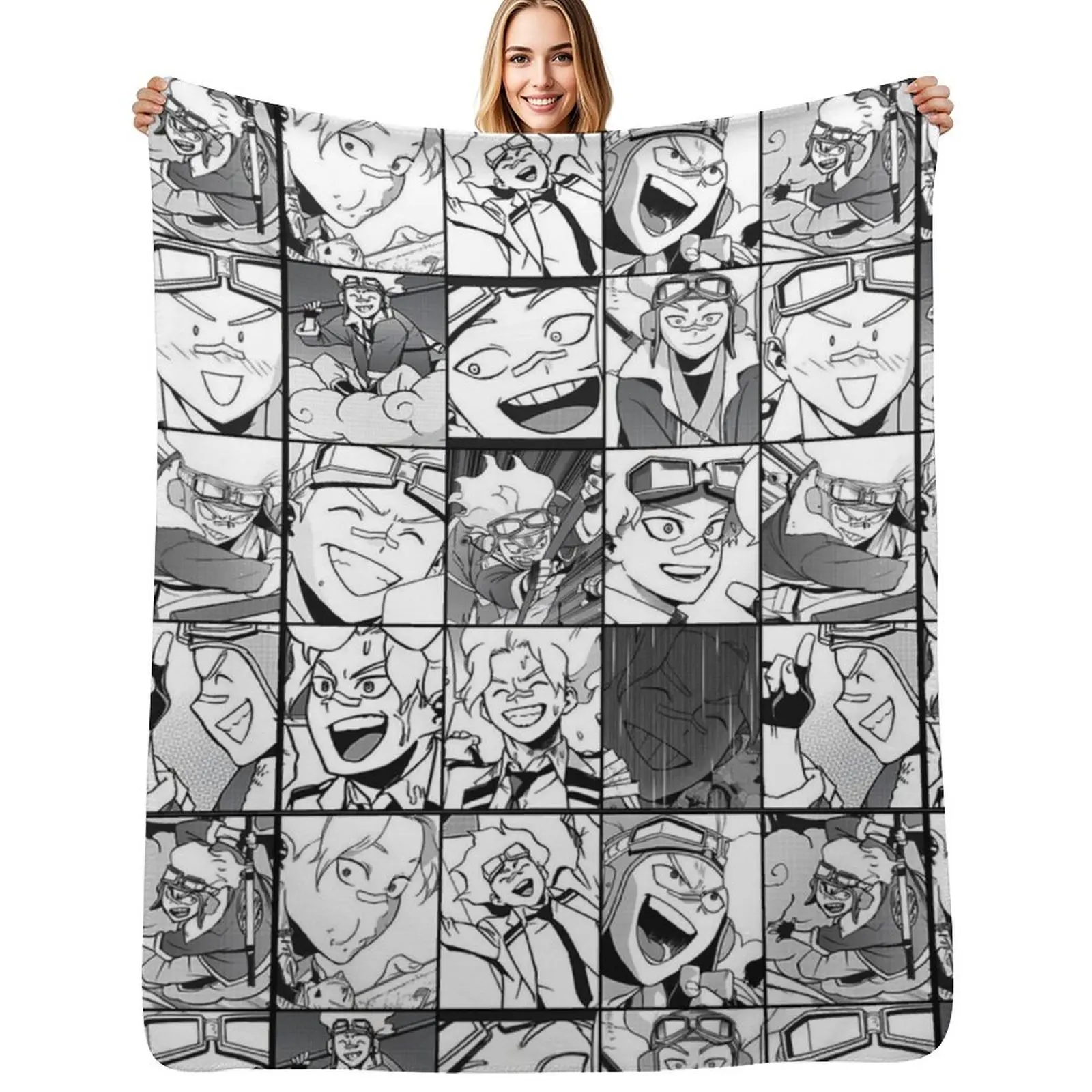 Oboro Shirakumo-collage black and white version Throw Blanket Soft Warm Blanket Gift for Grandparents
Oboro Shirakumo-collage black and white version Throw Blanket Soft Warm Blanket Gift for Grandparents