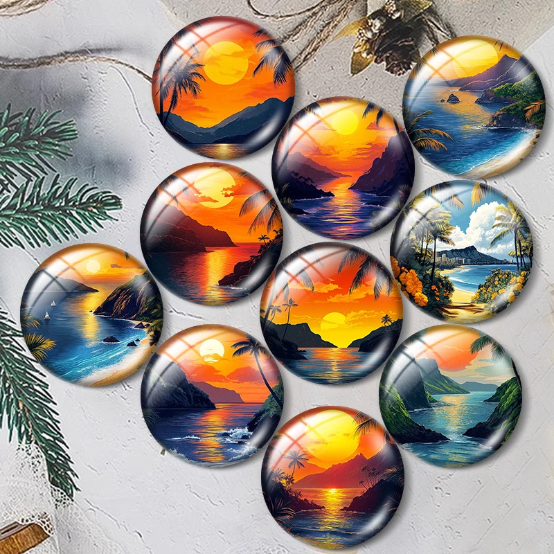 Закат Ретро тропическая краска 12/18/20/25 мм стеклянный браслет с кабошоном кулон кольца для ювелирных изделий демонстрационные серьги назад Изготовление выводов
Закат Ретро тропическая краска 12/18/20/25 мм стеклянный браслет с кабошоном кулон кольца для ювелирных изделий демонстрационные серьги назад Изготовление выводов