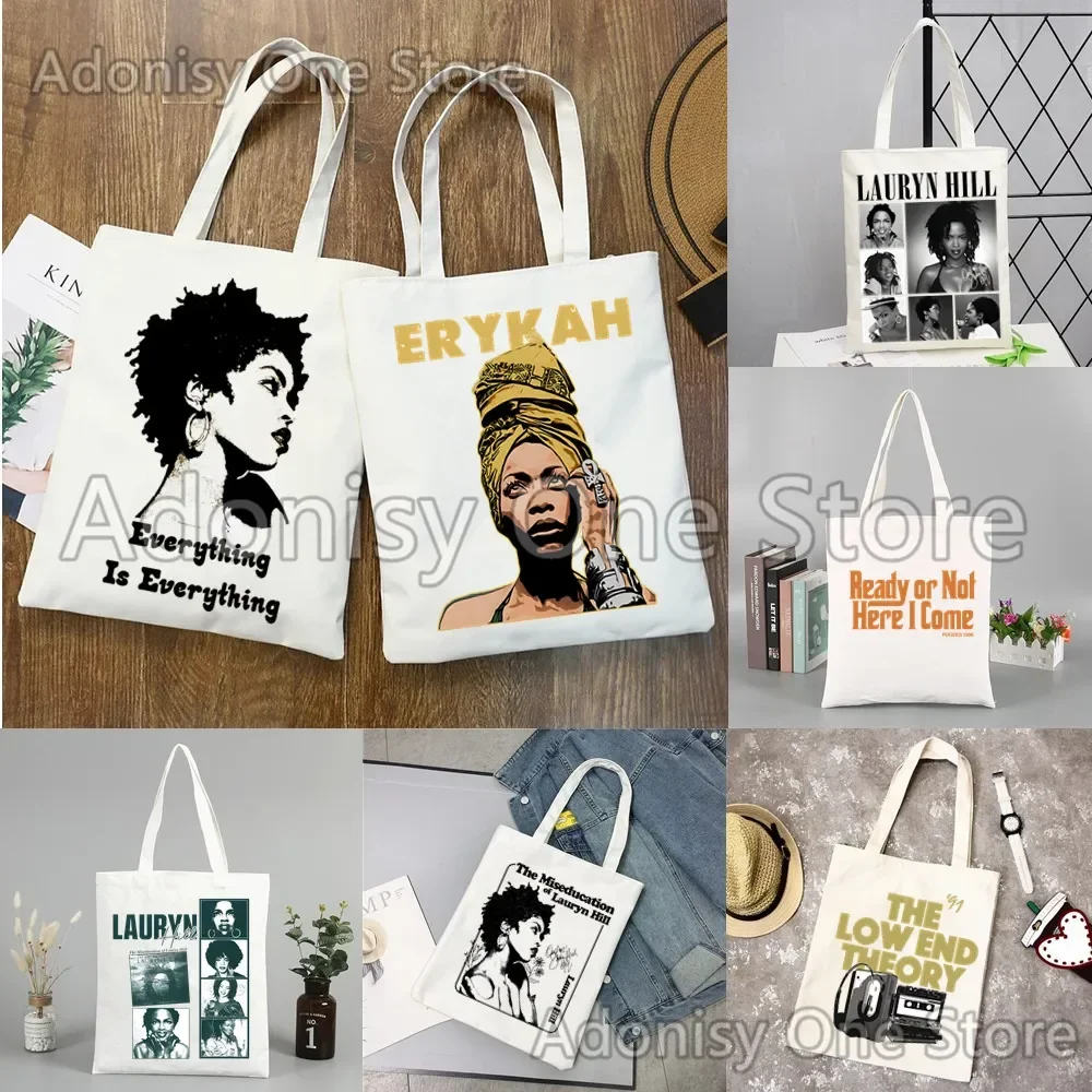 Fugees Shopping Bag Women Handbag Shoulder Ladies Shopper Canvas Commute Large Capacity School Tote Bag
Fugees Shopping Bag Women Handbag Shoulder Ladies Shopper Canvas Commute Large Capacity School Tote Bag