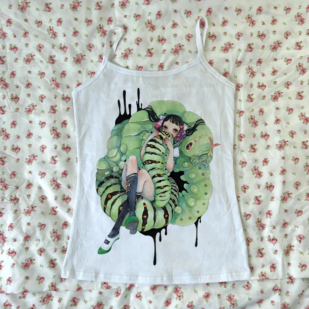 Goth style Crop Tops Y2k Vintage Top Harajuku leisure Y2k 2000s Aesthetic Clothing Corset Top Women vest summer Retro Woman vest
Goth style Crop Tops Y2k Vintage Top Harajuku leisure Y2k 2000s Aesthetic Clothing Corset Top Women vest summer Retro Woman vest