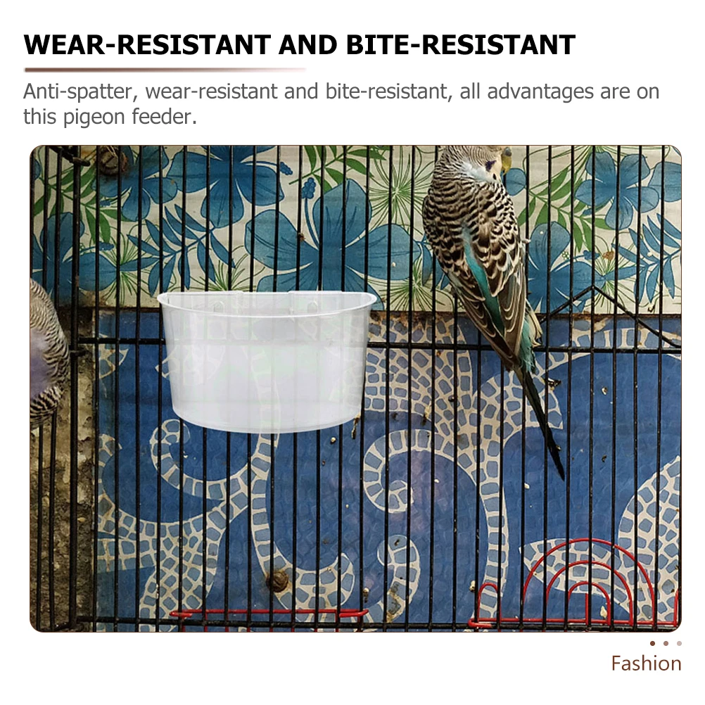 8 Pcs Feeding Bowls Plastic Bird Cage Cups Pigeon Food Accessories Chicken Pet Feeder Watering Bowls Hanging Feeders Cage Boxes
8 Pcs Feeding Bowls Plastic Bird Cage Cups Pigeon Food Accessories Chicken Pet Feeder Watering Bowls Hanging Feeders Cage Boxes