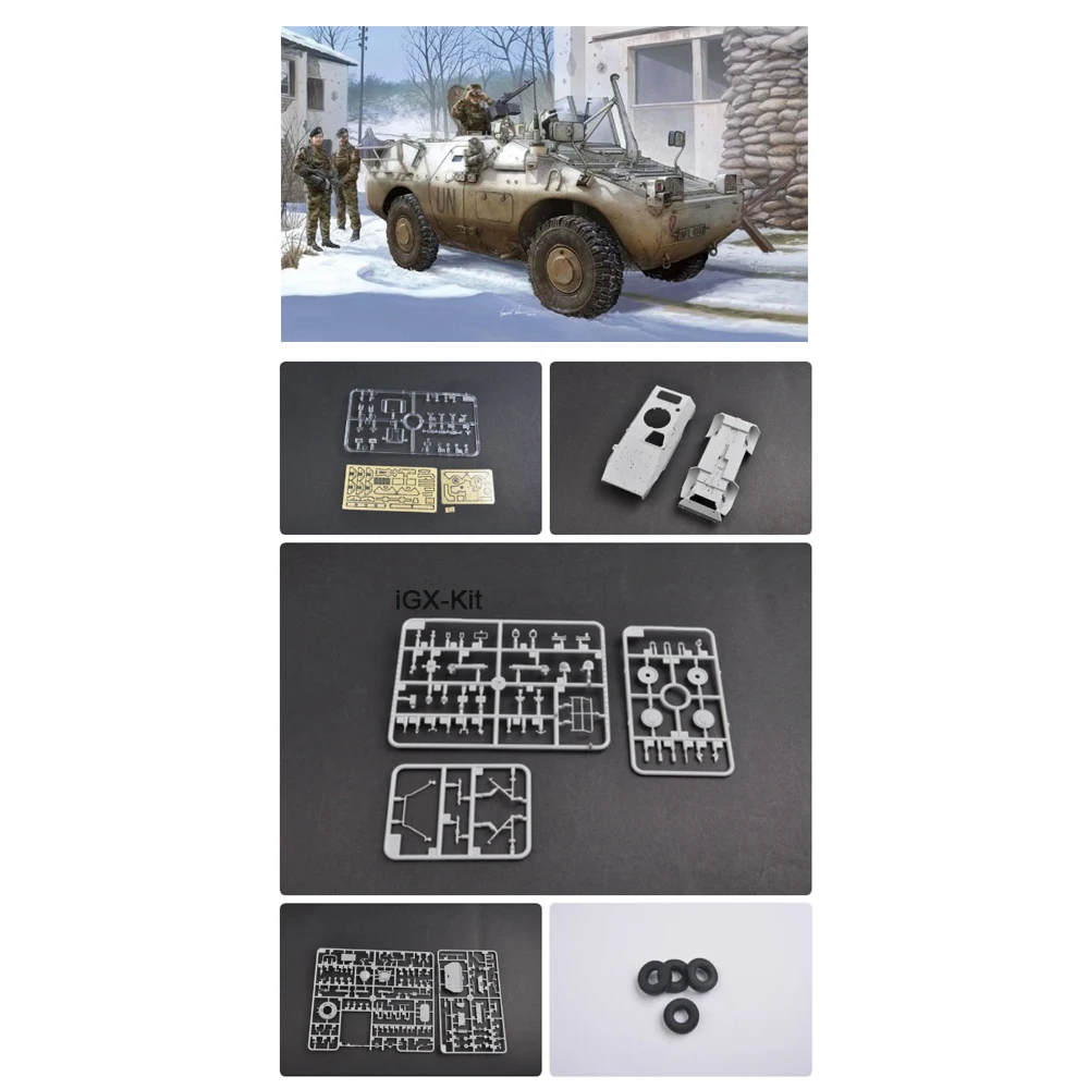 Trumpeter 05525 1:35 Scale Italian 4X4 Light Armored Reconnaissance Vehicle Car Craft Plastic Assembly Model Building Kit
Trumpeter 05525 1:35 Scale Italian 4X4 Light Armored Reconnaissance Vehicle Car Craft Plastic Assembly Model Building Kit