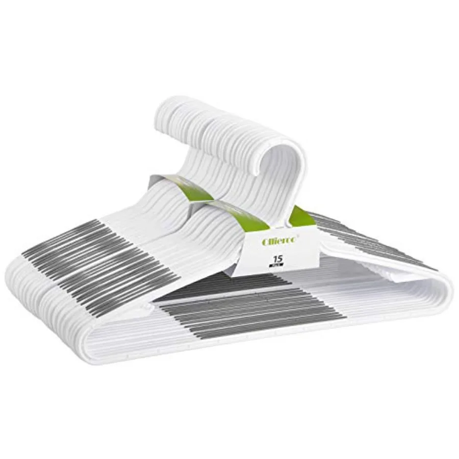 30 Pack Bendable Plastic Hangers Light-Weight Non-Slip Clothes/Suit Hangers Grey
30 Pack Bendable Plastic Hangers Light-Weight Non-Slip Clothes/Suit Hangers Grey