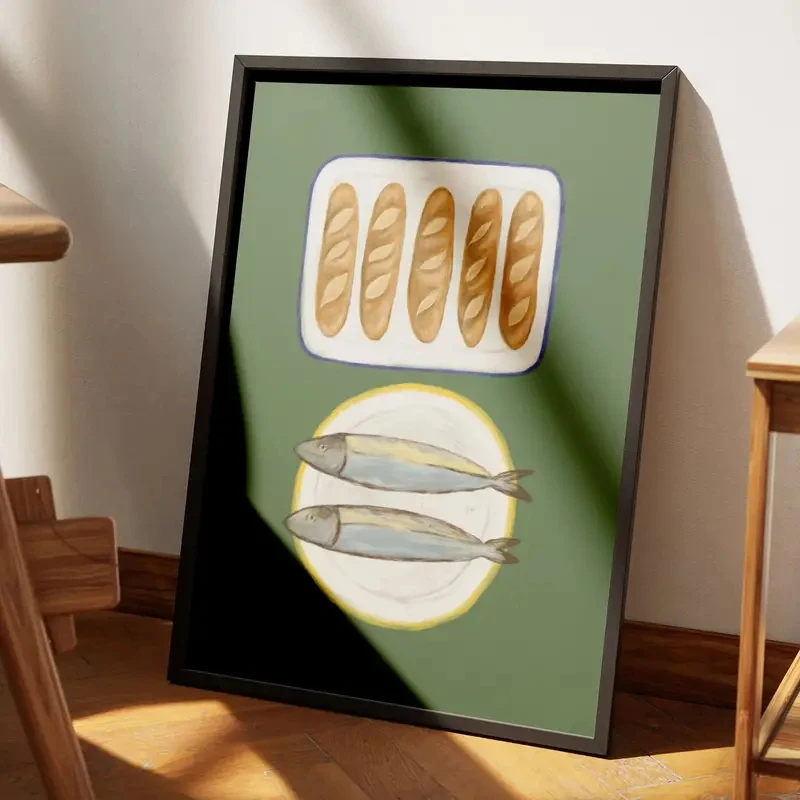 Modern Canvas Poster Art Five Loaves Two Fish, The Story Jesus' Redemption, Wall Art Canvas Painting, Festival Decoration Gifts
Modern Canvas Poster Art Five Loaves Two Fish, The Story Jesus' Redemption, Wall Art Canvas Painting, Festival Decoration Gifts