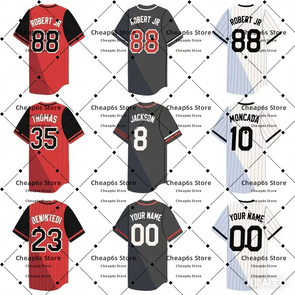 White Embroidery Andrew Benintendi Luis Robert Jr. BoJackson Chicago American Baseball Jersey
White Embroidery Andrew Benintendi Luis Robert Jr. BoJackson Chicago American Baseball Jersey