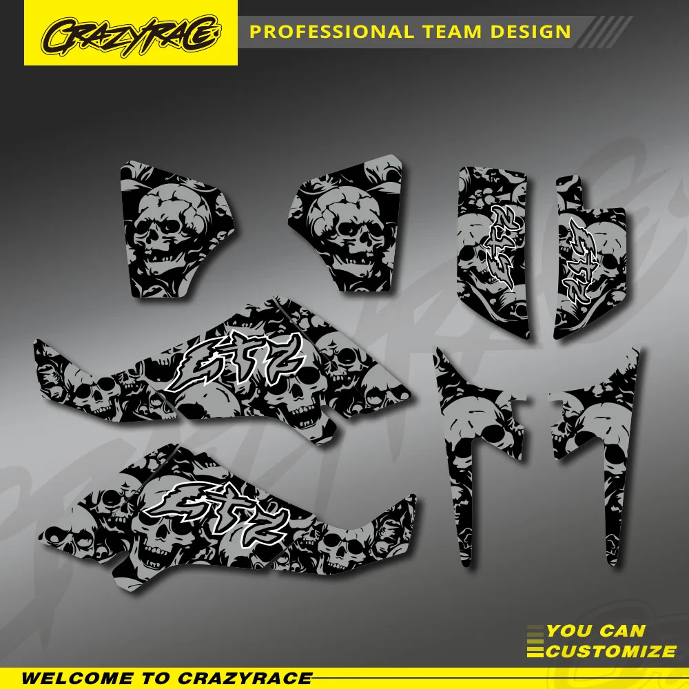 For Suzuki LTZ 400 2003 2004 2005 2006 2007 2008 CRAZYRACE Custom Team Graphics Backgrounds Decals Stickers Kit DECO Dekor
For Suzuki LTZ 400 2003 2004 2005 2006 2007 2008 CRAZYRACE Custom Team Graphics Backgrounds Decals Stickers Kit DECO Dekor