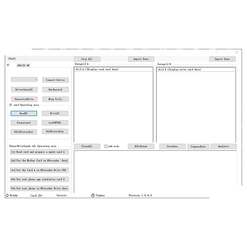 【Вспышка!】13,56 МГц PN532 PCR532 RFID UID UID GEN2 IC Card Reader Модуль подключения типа C с программным обеспечением
【Вспышка!】13,56 МГц PN532 PCR532 RFID UID UID GEN2 IC Card Reader Модуль подключения типа C с программным обеспечением