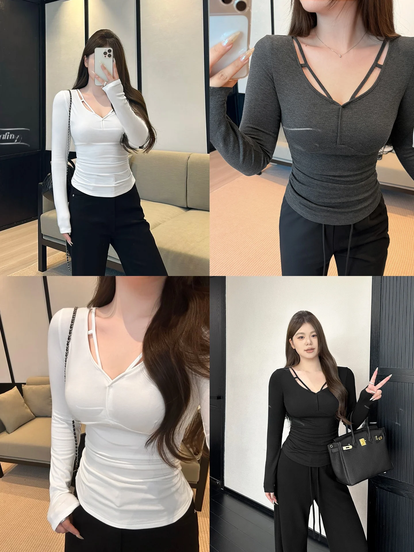 Женская футболка с длинным рукавом и V-образным вырезом, на флисовой подкладке, облегающая, для повседневной носки, однотонная, из полиэстера и спандекса
Женская футболка с длинным рукавом и V-образным вырезом, на флисовой подкладке, облегающая, для повседневной носки, однотонная, из полиэстера и спандекса