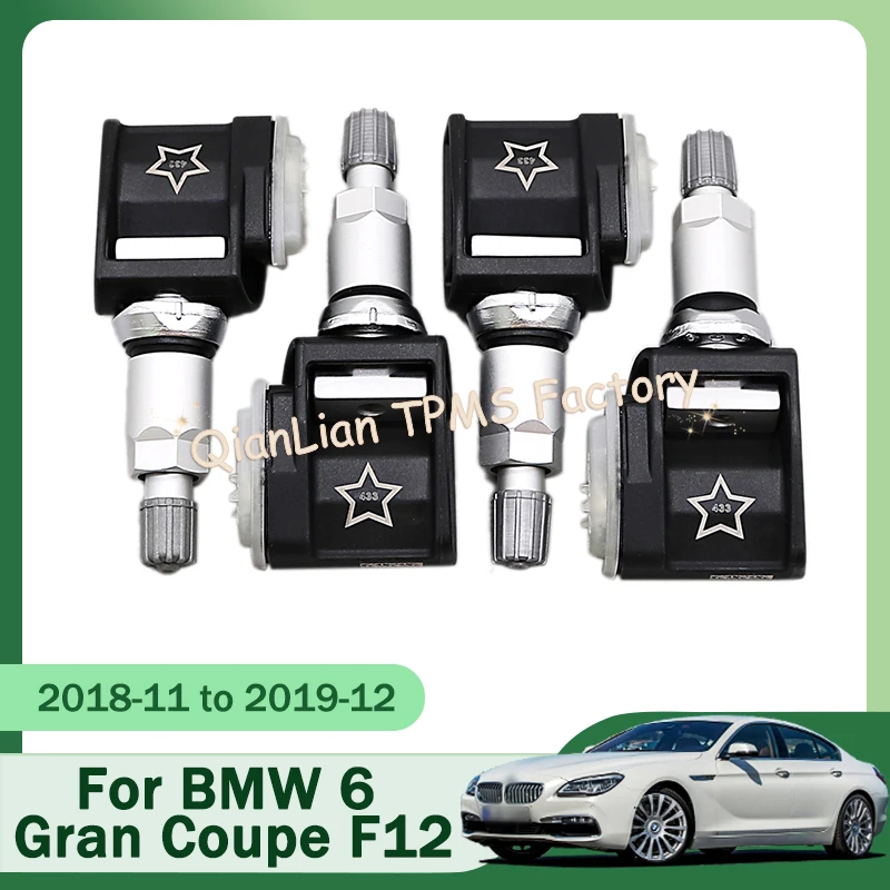 4pcs 6887140 Tire Pressure Monitor Systems 433MHz TPMS Sensor For BMW 6 Gran Coupe F12 2018-11 to 2019-12
4pcs 6887140 Tire Pressure Monitor Systems 433MHz TPMS Sensor For BMW 6 Gran Coupe F12 2018-11 to 2019-12