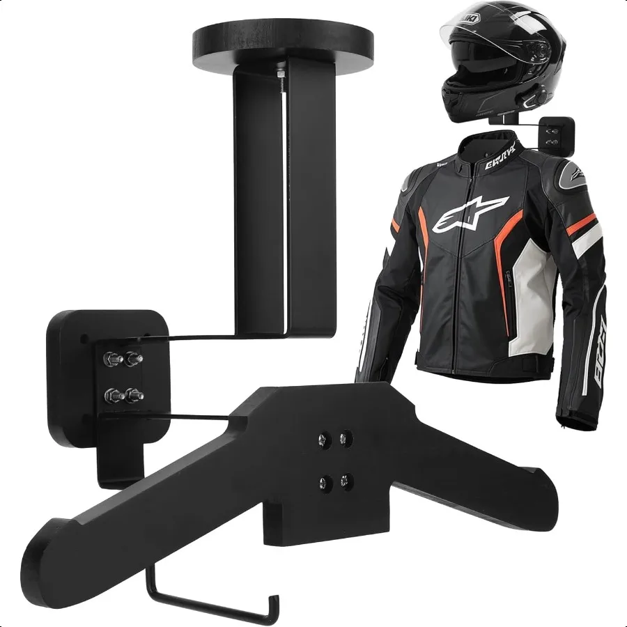 Upgraded Motorcycle Helmet Holder Wall Mount Durable Helmet Stand Display Motorcycle Helmet Rack Multifunction Helmet Hanger fo
Upgraded Motorcycle Helmet Holder Wall Mount Durable Helmet Stand Display Motorcycle Helmet Rack Multifunction Helmet Hanger fo