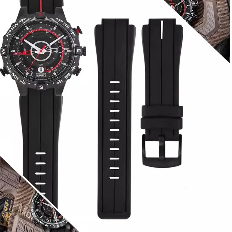 Silicone Watch Band For Timex Tide T2n720 T2n721 Tw2t76300 Series 24*16mm Waterproof Sweat-Proof Soft Comfortable watch chain
Silicone Watch Band For Timex Tide T2n720 T2n721 Tw2t76300 Series 24*16mm Waterproof Sweat-Proof Soft Comfortable watch chain