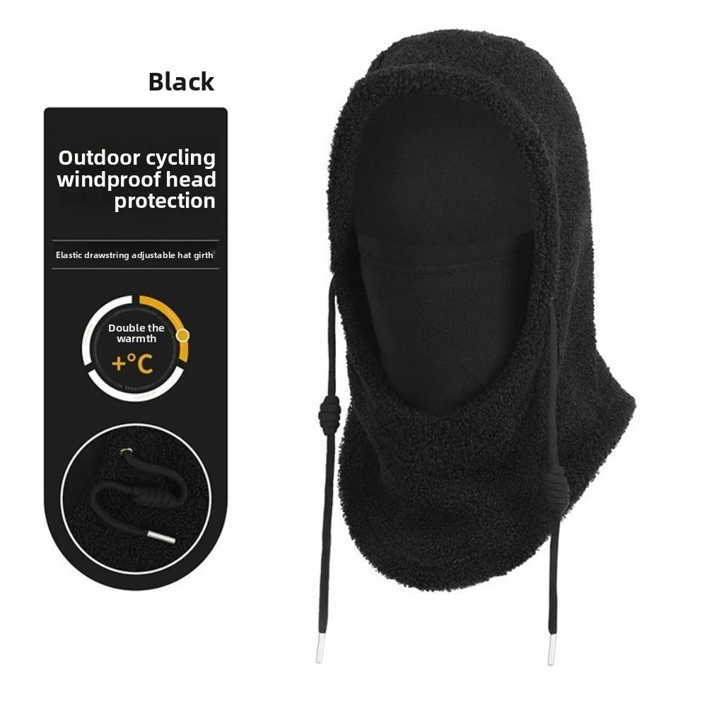 New Warm Pullover Cap Coldproof Polar Fleece Neck Warmer Windproof Hooded Hat Unisex 
New Warm Pullover Cap Coldproof Polar Fleece Neck Warmer Windproof Hooded Hat Unisex