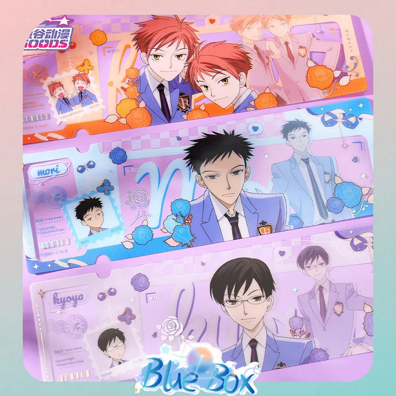 Official Goods Anime Ouran Host Club Laser Ticket Blind Box Haruhi Fujioka Tamaki Suoh Anime Peripheral Birthday Gift In Stock
Official Goods Anime Ouran Host Club Laser Ticket Blind Box Haruhi Fujioka Tamaki Suoh Anime Peripheral Birthday Gift In Stock
