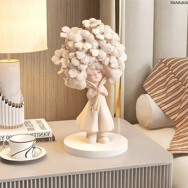 Light luxury girl desktop ornament, living room entrance TV cabinet wine cabinet, home soft decoration, birthday gift for girls
Light luxury girl desktop ornament, living room entrance TV cabinet wine cabinet, home soft decoration, birthday gift for girls