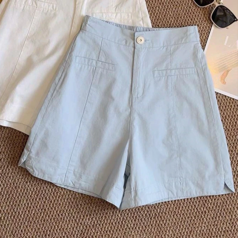 Spring Summer Thin Short Pants Women 2026 New Fashion Loose Casual Pure Colour A-Pants White Wide-Leg Pants Female
Spring Summer Thin Short Pants Women 2026 New Fashion Loose Casual Pure Colour A-Pants White Wide-Leg Pants Female