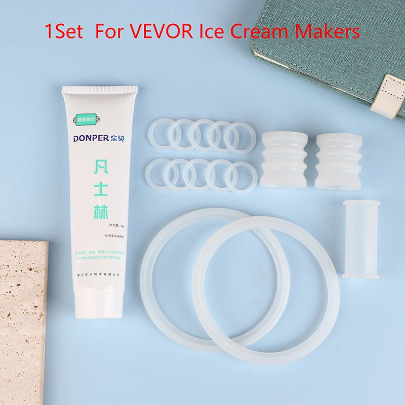 Spare Parts For VEVOR Ice Cream Makers Silicone Seal Rings Tube Components Of Soft Serve Ice Cream Machines Fittings
Spare Parts For VEVOR Ice Cream Makers Silicone Seal Rings Tube Components Of Soft Serve Ice Cream Machines Fittings