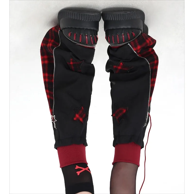 2026 New Y2k Punk Style Patchwork Plaid Design Sense Niche Socks Fashion Leg Cover Autumn and Winter Leg Warmers for Women
2026 New Y2k Punk Style Patchwork Plaid Design Sense Niche Socks Fashion Leg Cover Autumn and Winter Leg Warmers for Women