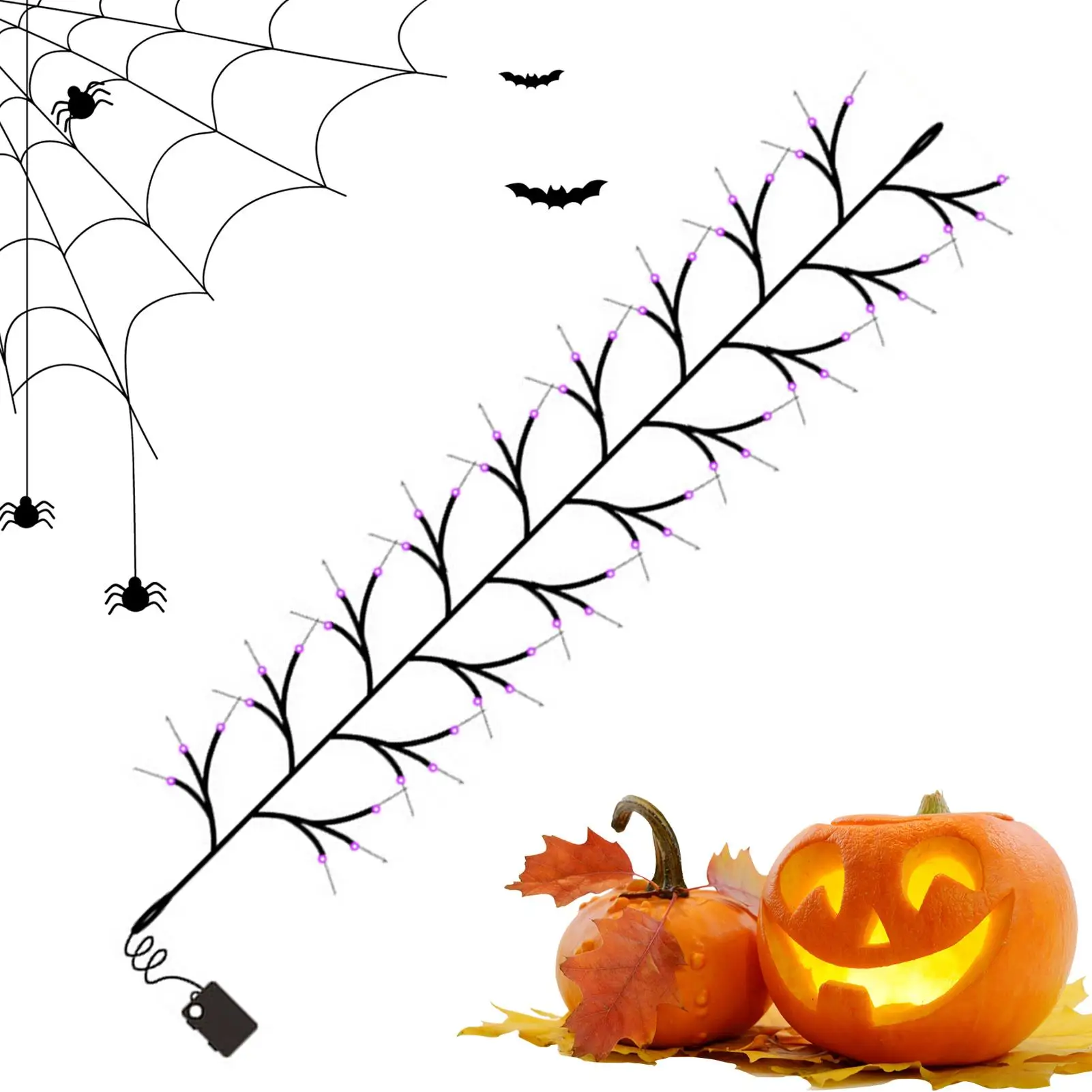 Halloween Lights Indoor Home Decor Holiday Light Decorative Realistic Vine Lighting Device For Porch Tree Patio Living Room
Halloween Lights Indoor Home Decor Holiday Light Decorative Realistic Vine Lighting Device For Porch Tree Patio Living Room