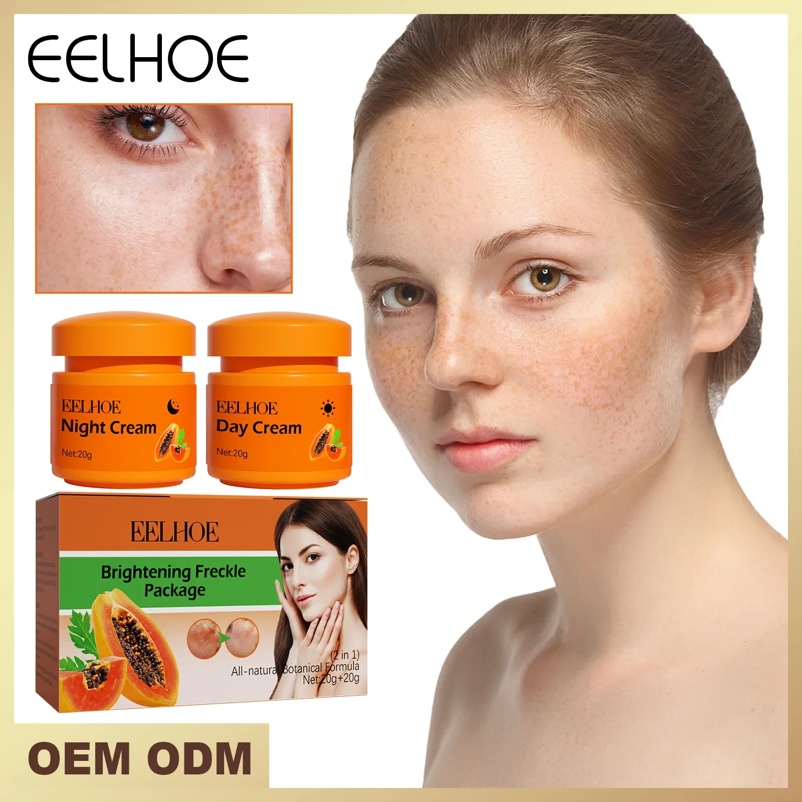 Papaya Whitening Nestle Cream Effective Whitening Freckle Cream for Dark Spot Removal & Skin Brightening Day & Night Cream
Papaya Whitening Nestle Cream Effective Whitening Freckle Cream for Dark Spot Removal & Skin Brightening Day & Night Cream
