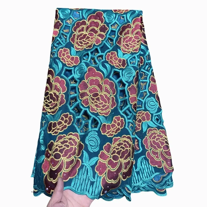 5 yard Swiss lace fabric heavy beaded embroidery African cotton fabrics Swiss voile lace popular Dubai style PS032313
5 yard Swiss lace fabric heavy beaded embroidery African cotton fabrics Swiss voile lace popular Dubai style PS032313