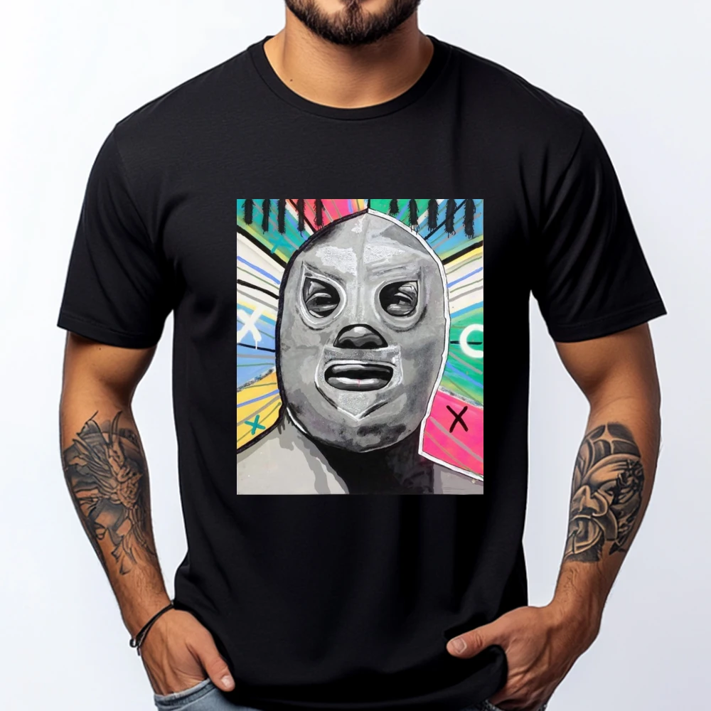 Enmascarado Plata Mexican Wrestler Legend El Santo Plus Size Men Clothing Luxury Brand Camisetas Hombre
Enmascarado Plata Mexican Wrestler Legend El Santo Plus Size Men Clothing Luxury Brand Camisetas Hombre
