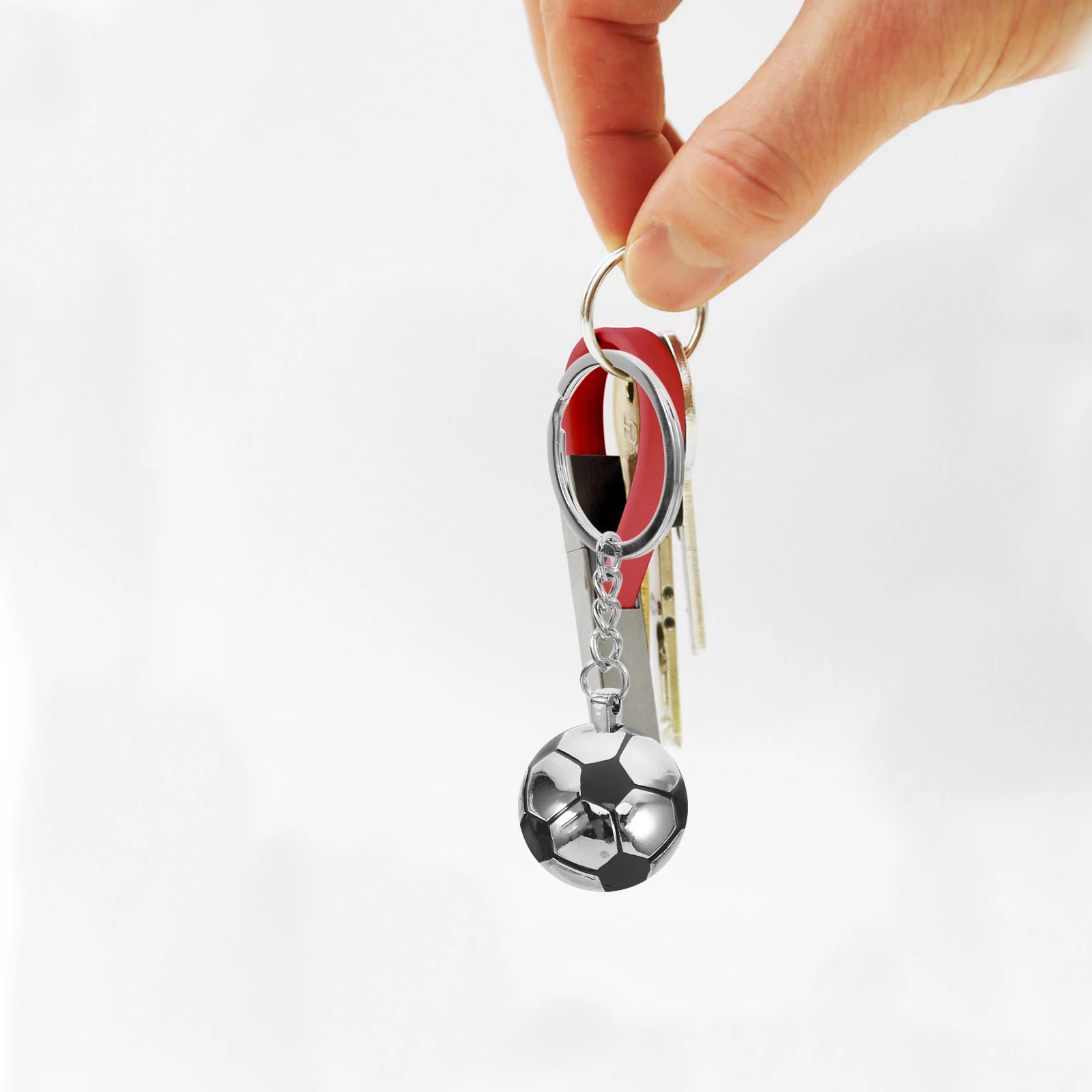 4Pcs Football Keychain Stylish Soccer Keychain for Men Women Portable Bag Pendant Sports Game Souvenir Gift Soccer Party Favors
4Pcs Football Keychain Stylish Soccer Keychain for Men Women Portable Bag Pendant Sports Game Souvenir Gift Soccer Party Favors