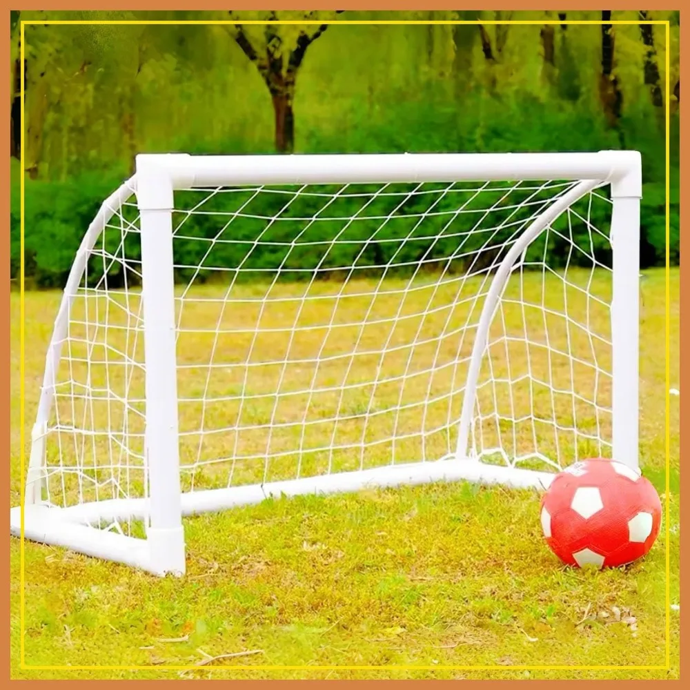 Soccer Goal 12x6FT/10x6.5FT/8x6FT/8x5FT/6x4FT Outdoor Soccer Net for Backyard with Weatherproof UPVC Frame & Ground Stakes Portable Soccer Goal Post for Training
Soccer Goal 12x6FT/10x6.5FT/8x6FT/8x5FT/6x4FT Outdoor Soccer Net for Backyard with Weatherproof UPVC Frame & Ground Stakes Portable Soccer Goal Post for Training