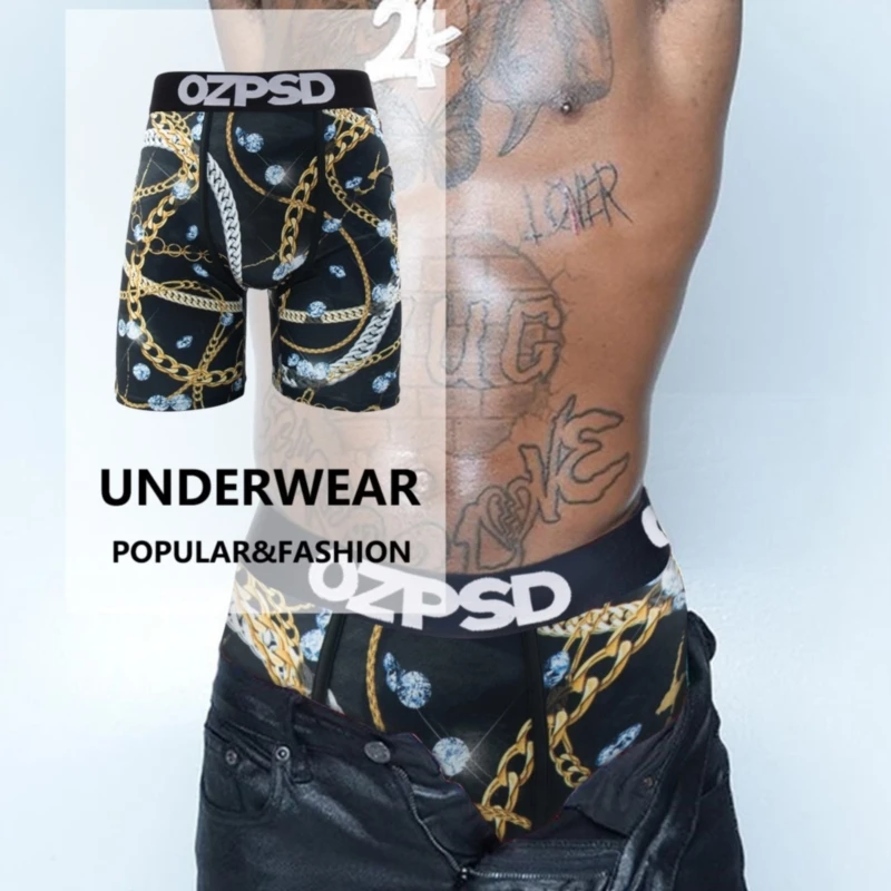 5Pcs Sexy Summer Men Boxer Underwear Breathable Printed Men's Panties Underpants Male Plus Size Man Boxer Briefs Man Boxershorts
5Pcs Sexy Summer Men Boxer Underwear Breathable Printed Men's Panties Underpants Male Plus Size Man Boxer Briefs Man Boxershorts