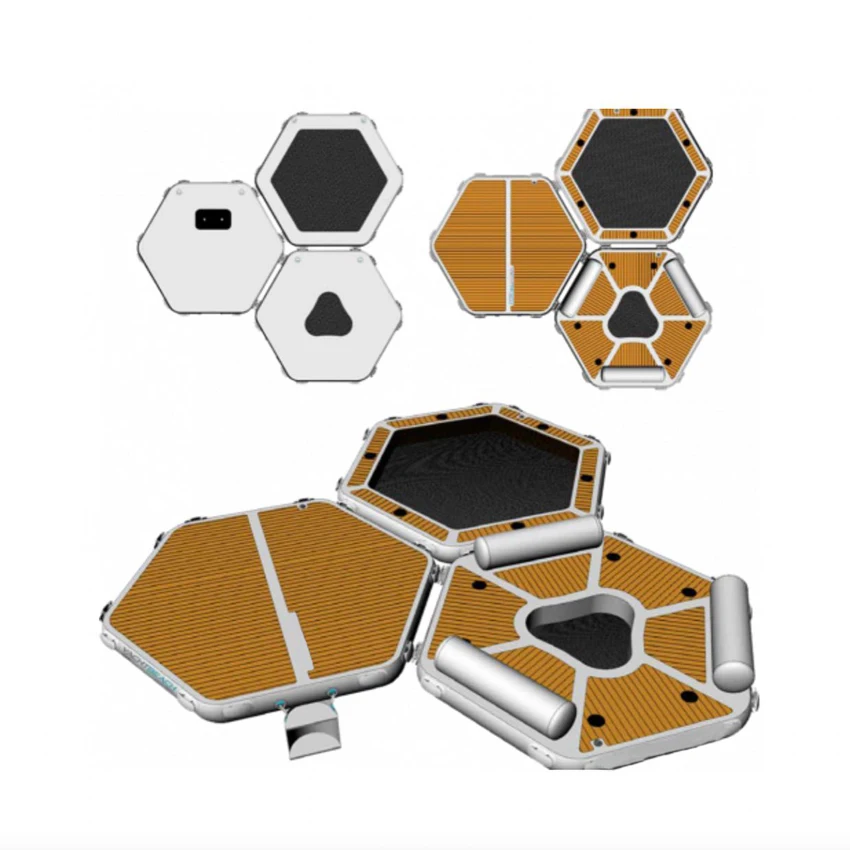 Heavy-duty Eva Non-slip Pvc Hexagon Inflatable Raft Water Floating Pad Dock Platform With Hammock
Heavy-duty Eva Non-slip Pvc Hexagon Inflatable Raft Water Floating Pad Dock Platform With Hammock