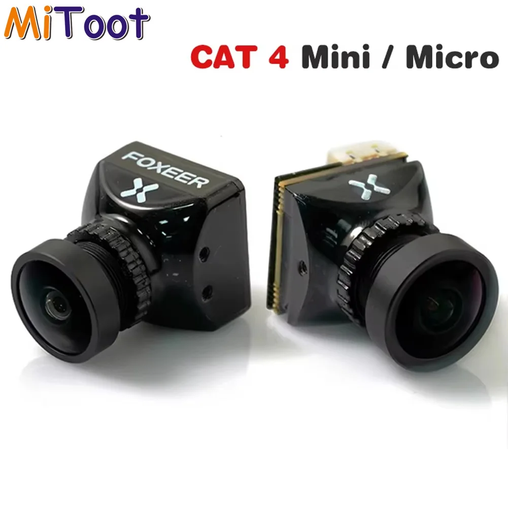Foxeer Mini Cat 4 Micro Cat 4 FPV Camera 1200TVL Starlight 0.00001Lux Low Latency Low Noise Sony CMOS Sensor for RC Racing Drone
Foxeer Mini Cat 4 Micro Cat 4 FPV Camera 1200TVL Starlight 0.00001Lux Low Latency Low Noise Sony CMOS Sensor for RC Racing Drone